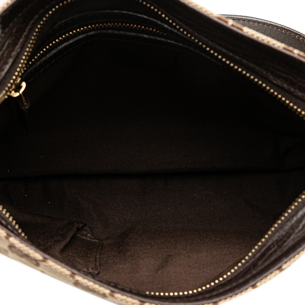 Gucci GG Canvas Hasler Web Crossbody - 4