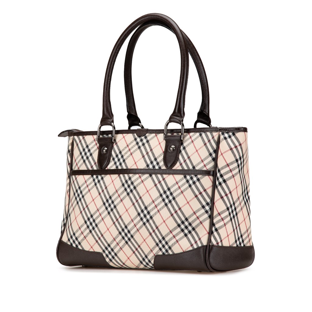 Burberry Nova Check Canvas Tote - 2