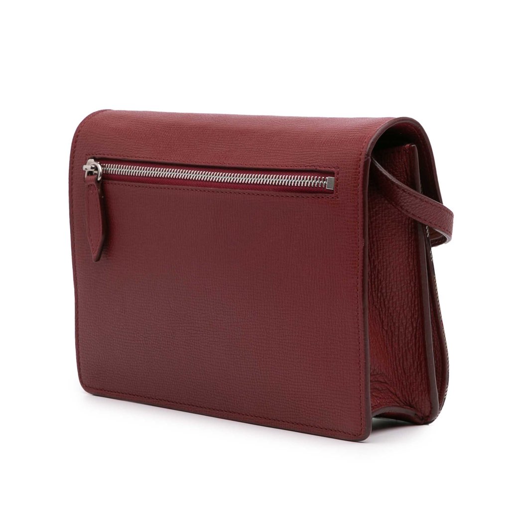 Burberry Small Leather and House Check Canvas Derby Macken Crossbody - 2