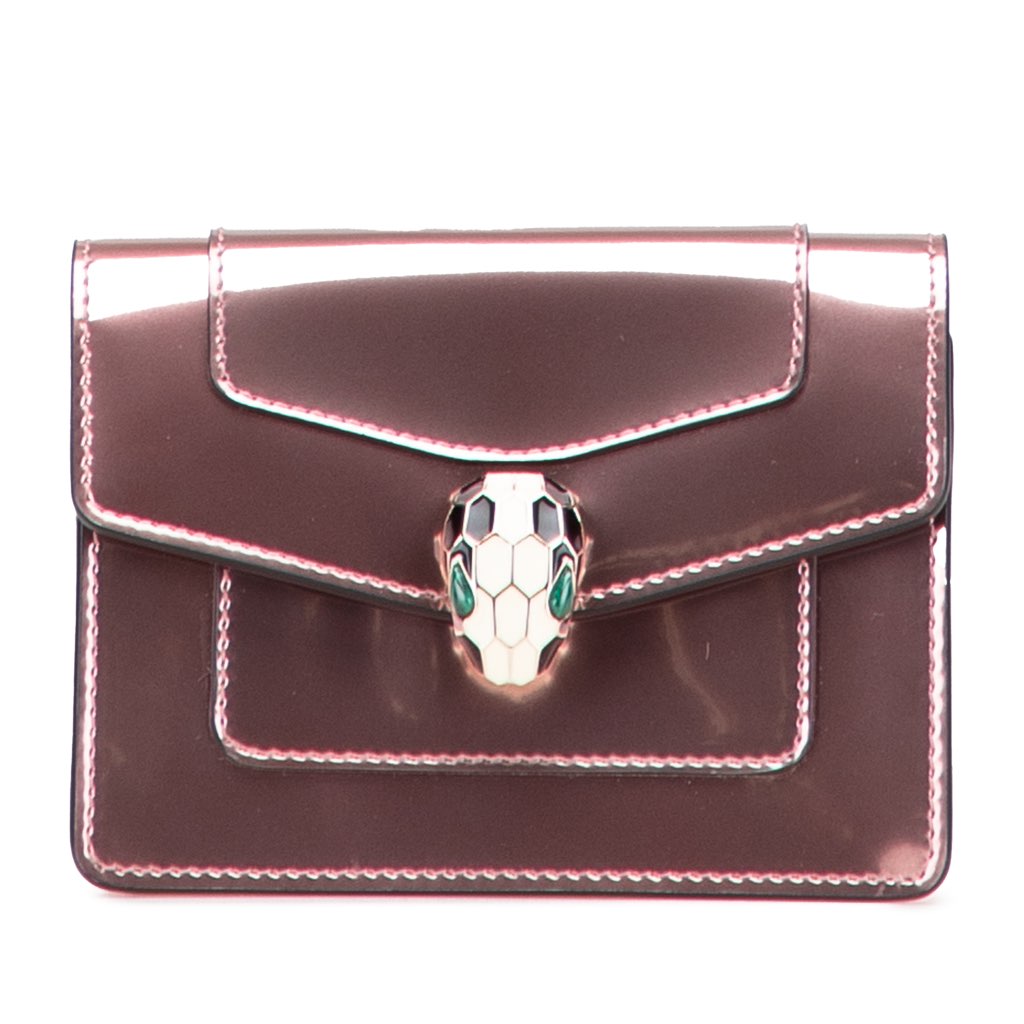 Bvlgari Patent Serpenti Forever Pouch