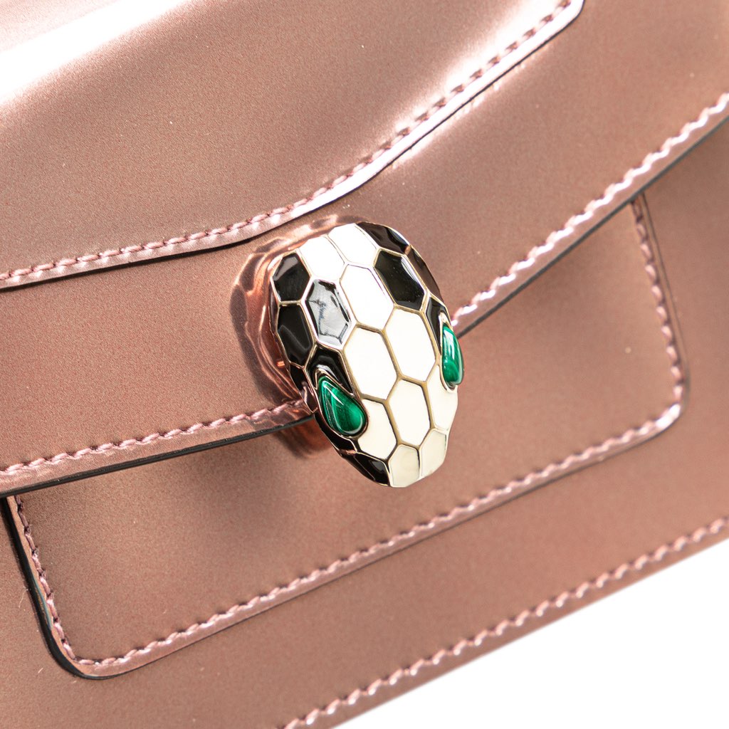 Bvlgari Patent Serpenti Forever Pouch - Image 12