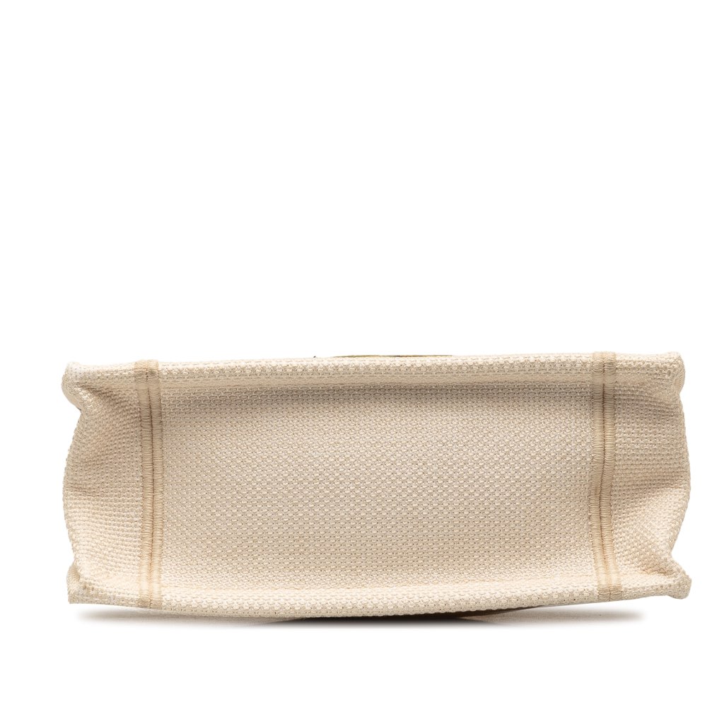 Dior Fleurs Bibliques Embroidery Vertical Book Tote - 4