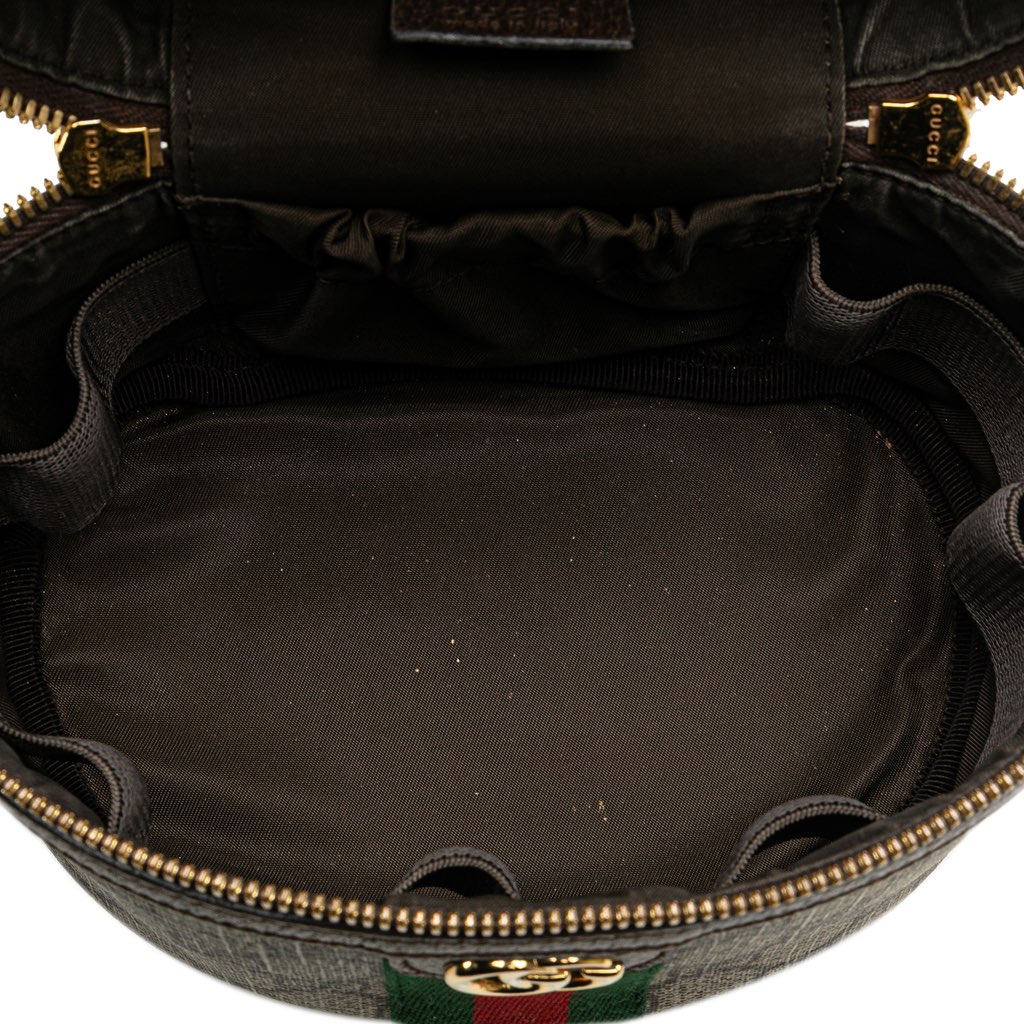 Gucci GG Supreme Web Ophidia Vanity Bag - 4