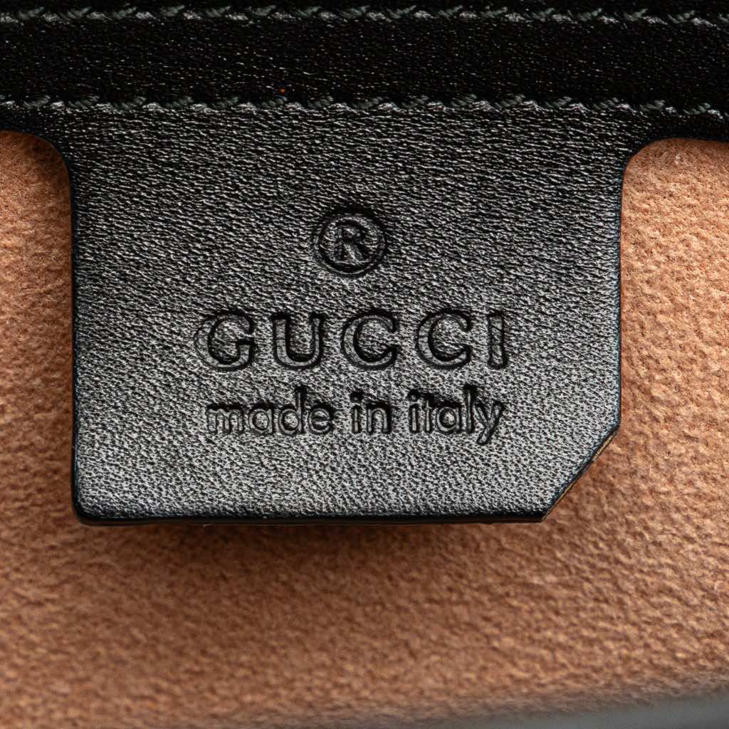 Gucci Leather Bamboo Queen Margaret Satchel - 5