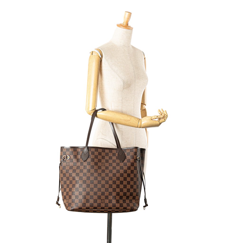 Louis Vuitton Damier Ebene Neverfull MM - Image 14