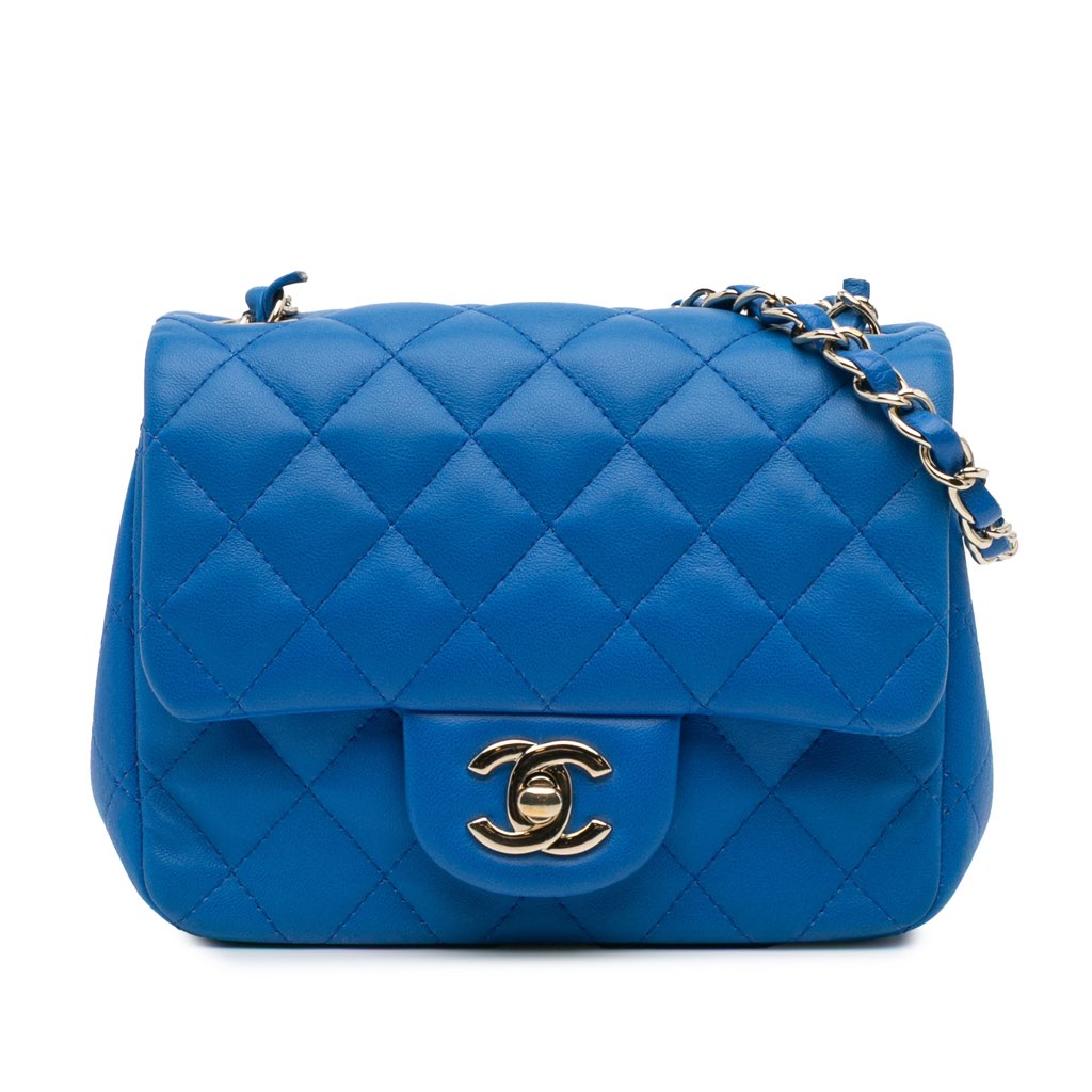 Chanel Mini Square Classic Lambskin Single Flap