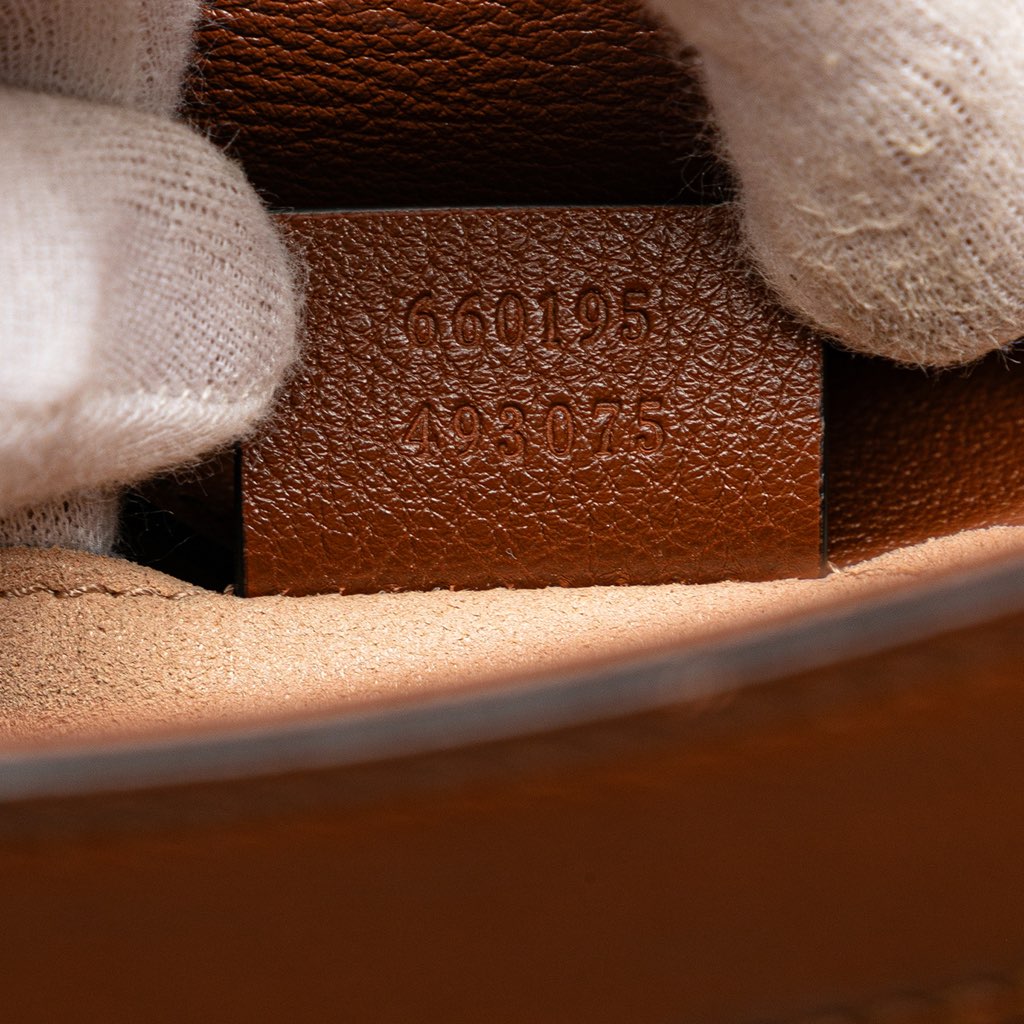 Gucci Small Leather Bamboo Diana Satchel - Image 10