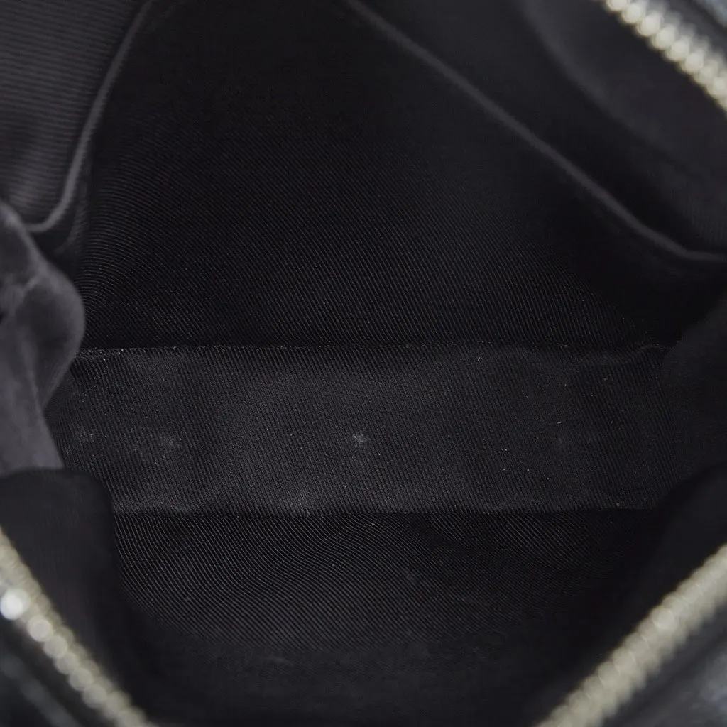 Louis Vuitton Damier Graphite Renaissance Map Danube Slim PM Black Canvas Good - Box View