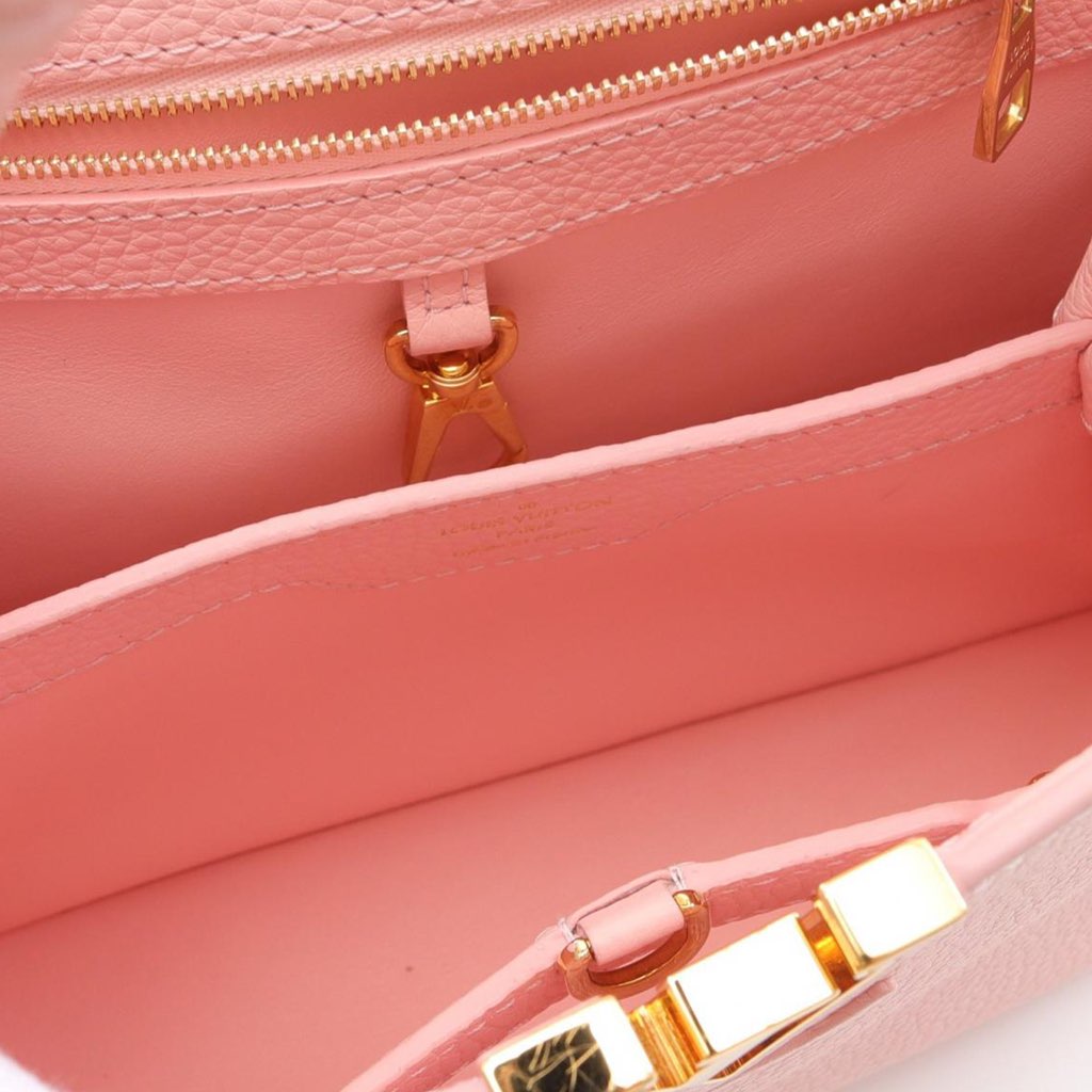 Louis Vuitton Taurillon Scrunchie Capucines BB - 3