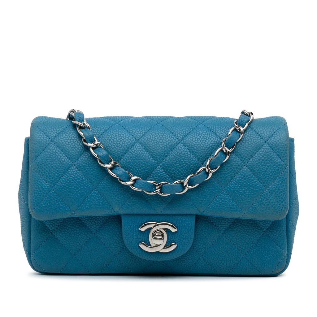 Chanel Mini Rectangular Classic Caviar Single Flap