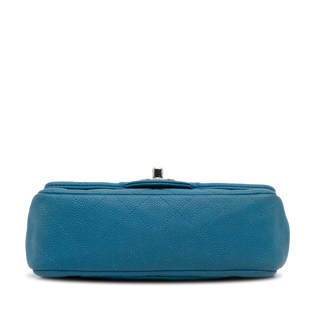 Chanel Mini Rectangular Classic Caviar Single Flap - 5