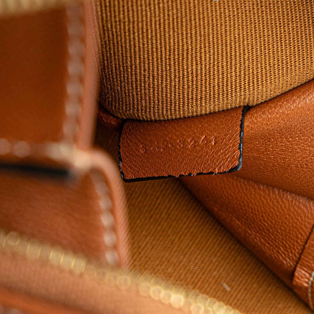 Celine Triomphe Coated Canvas Clutch On Chain - Detail 1