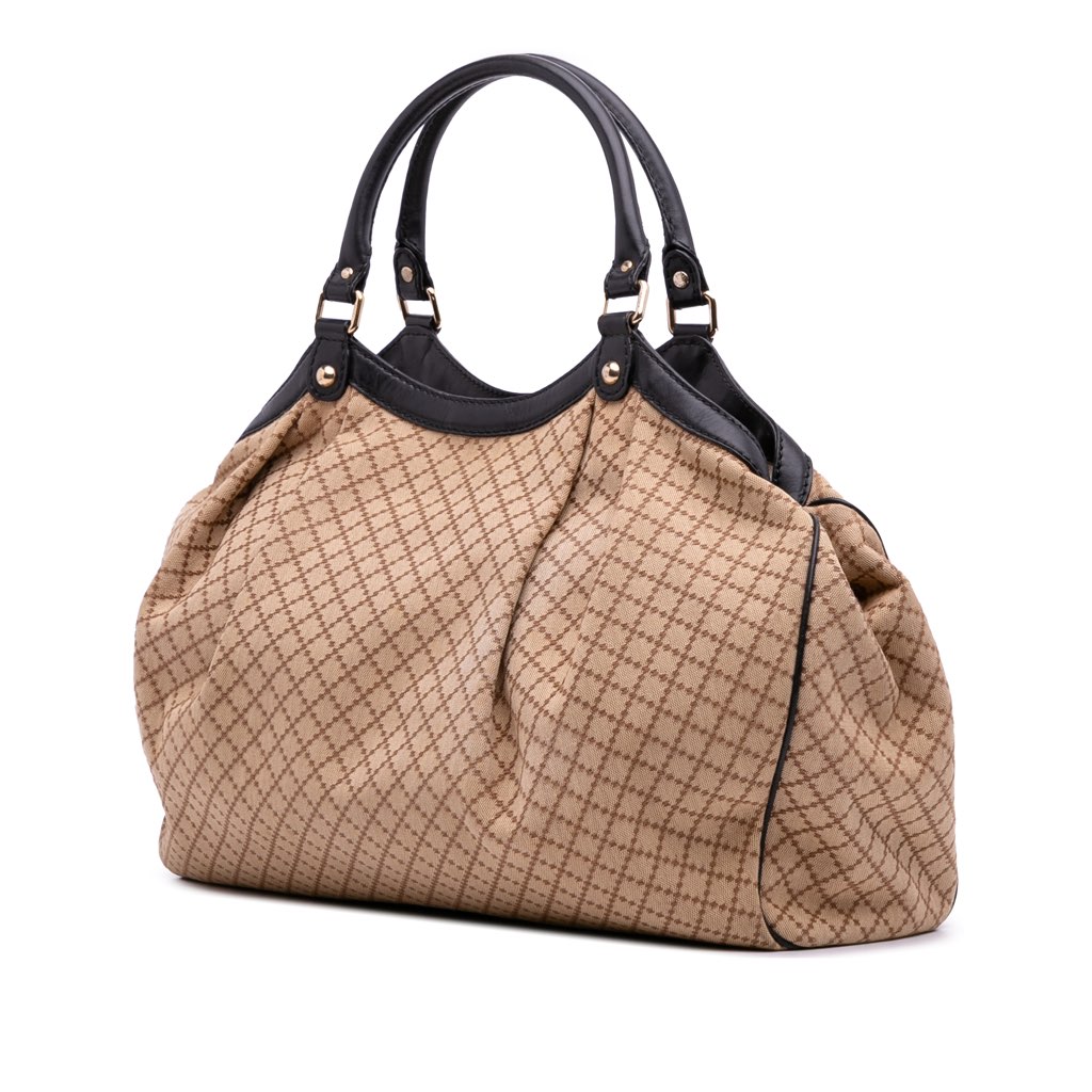 Gucci Large GG Canvas Sukey Tote - 2