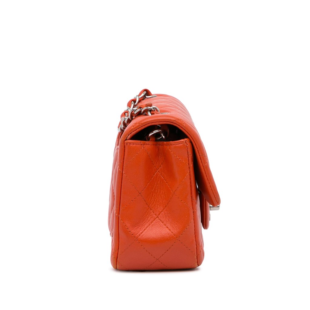 Chanel Mini Rectangular Classic Lambskin Single Flap - 3
