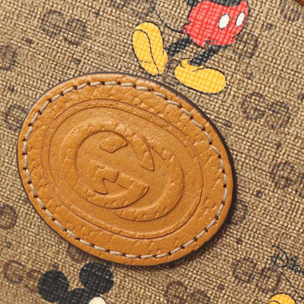 Gucci Disney Micro GG Supreme Round Mickey Mouse Backpack - 5