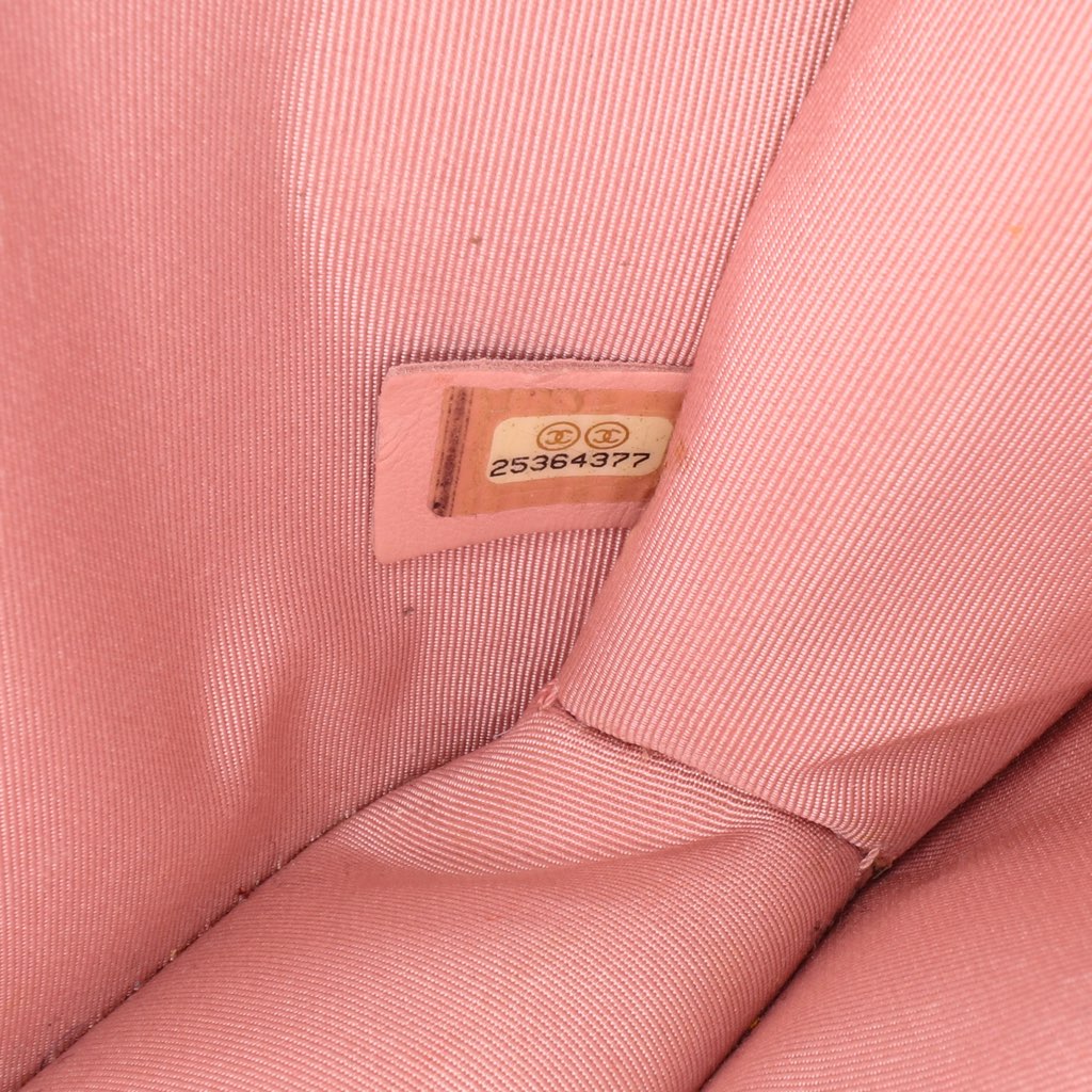 Chanel Large Quilted Goatskin CC Box Flap - Detail 1