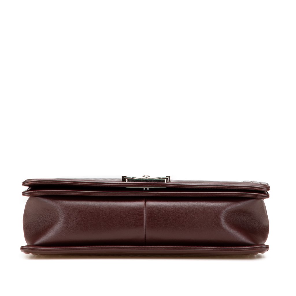 Chanel Medium Chevron Calfskin Boy Flap - 3