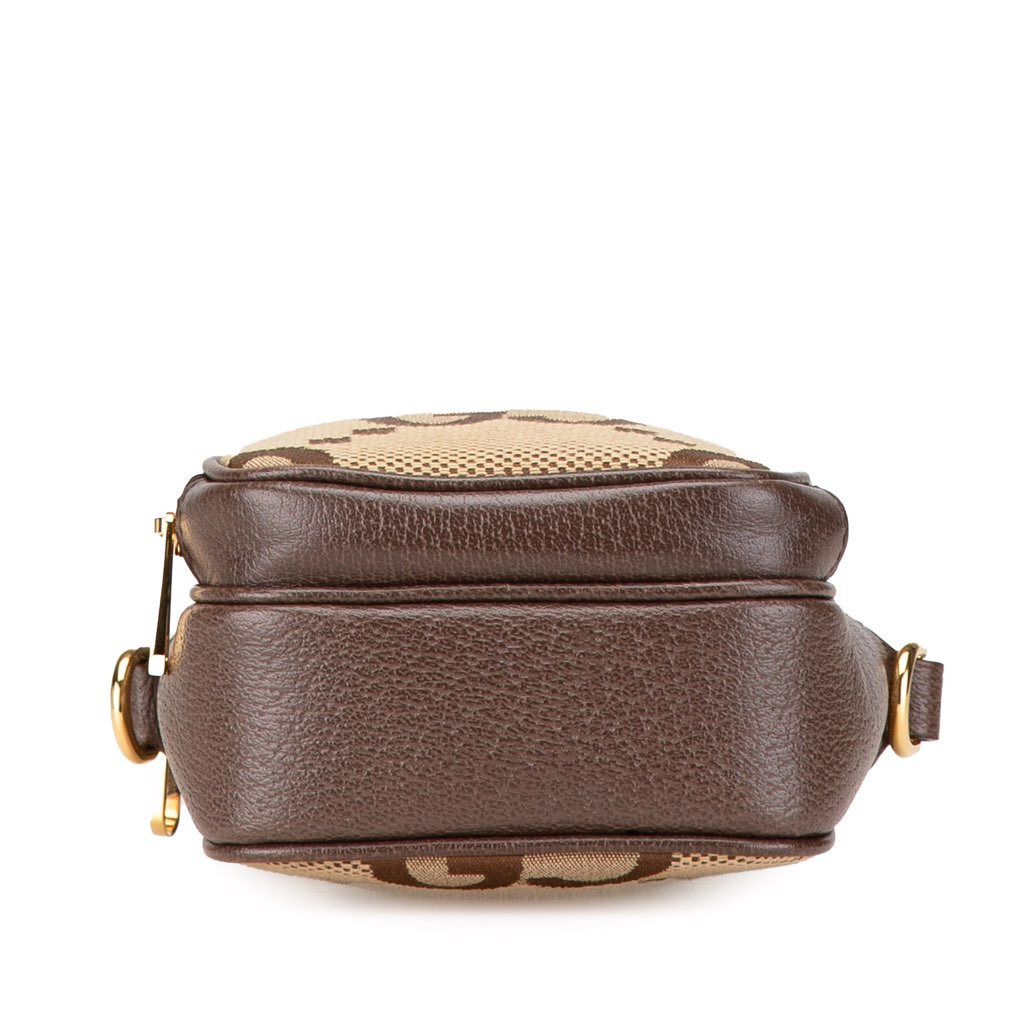 Gucci Micro Jumbo GG Canvas Web Top Handle Bag - 3