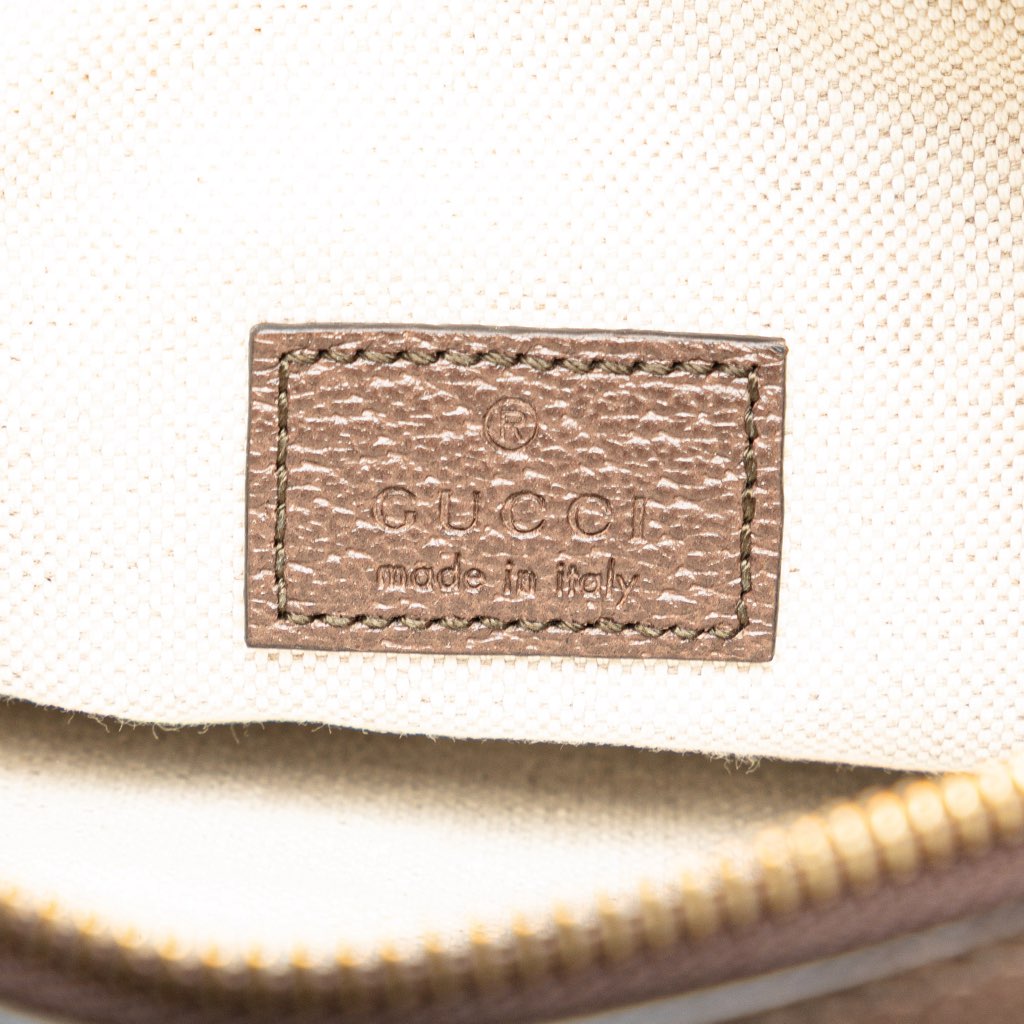 Gucci Micro Jumbo GG Canvas Web Top Handle Bag - 5