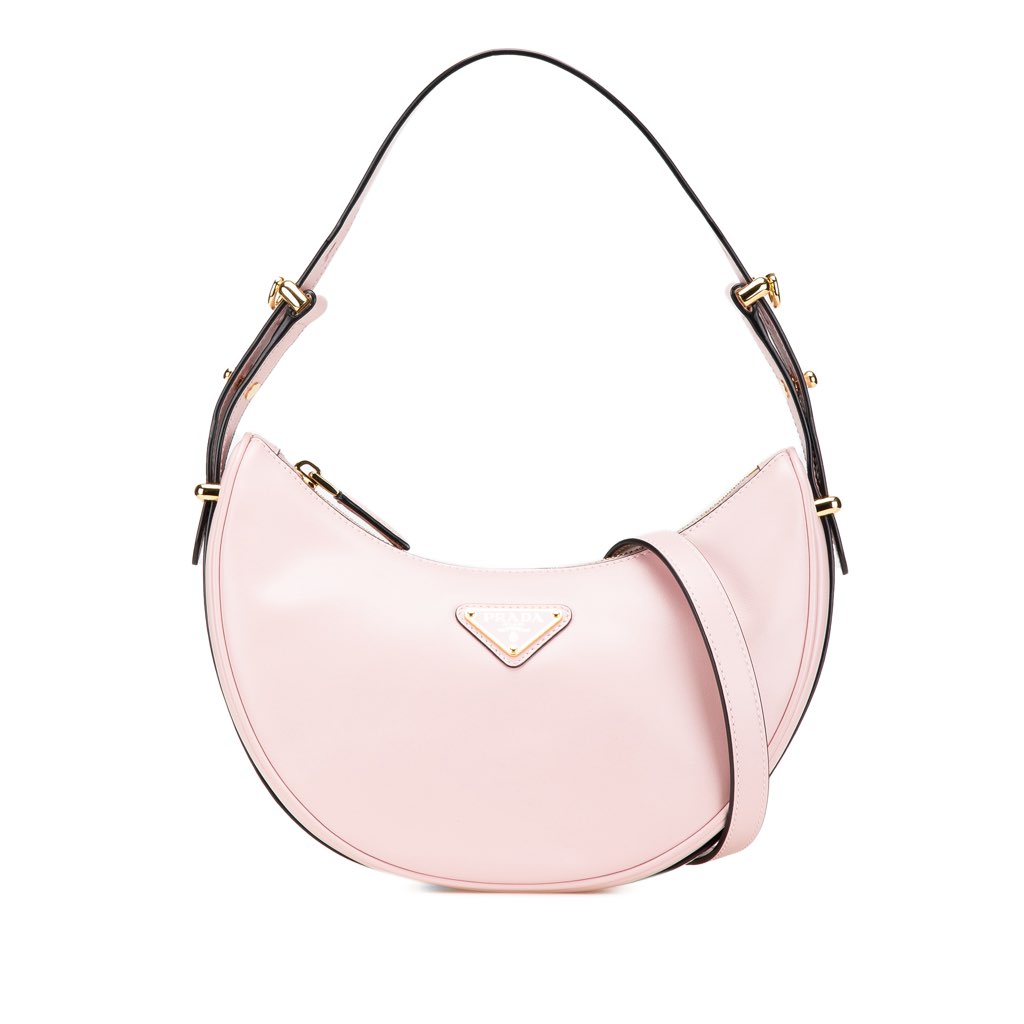 Prada Small Calfskin Arque Satchel