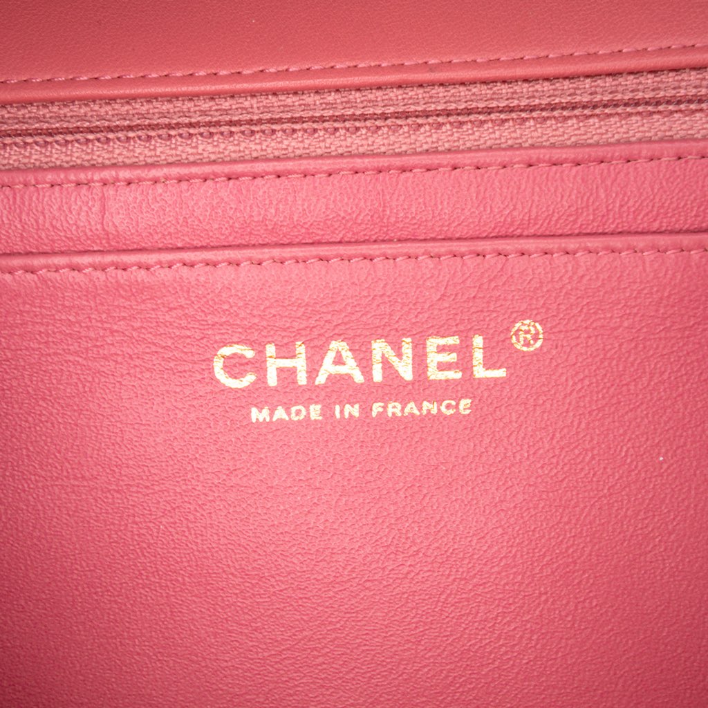 Chanel Medium Classic Lambskin Valentines Heart Charms Single Flap - 5