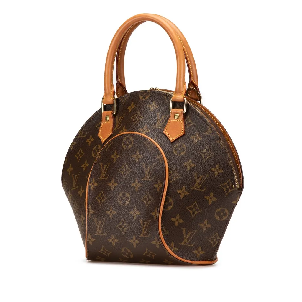 Louis Vuitton Monogram Ellipse PM Brown Canvas Good - Back View
