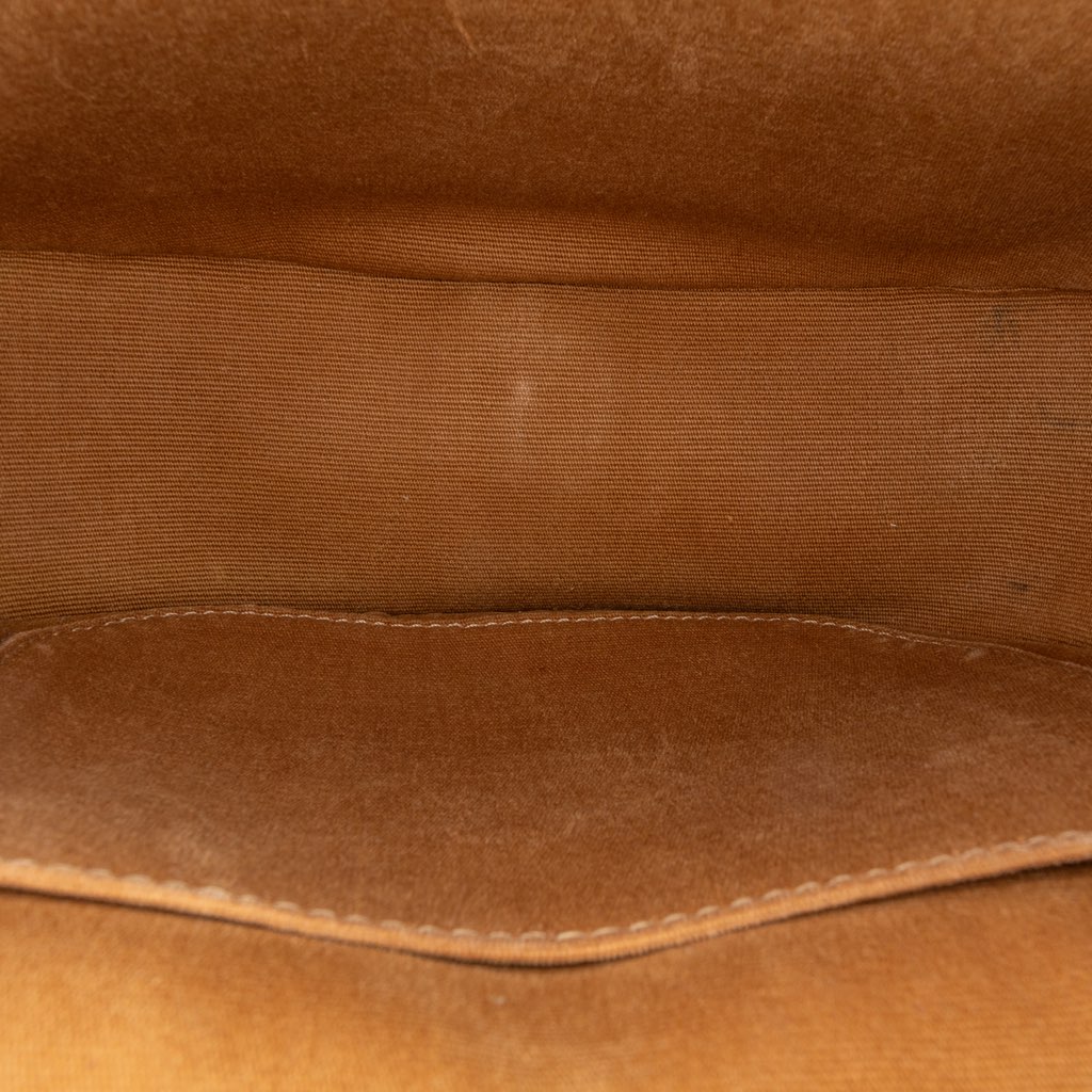 Celine Medium Triomphe Coated Canvas Folco Crossbody - 4