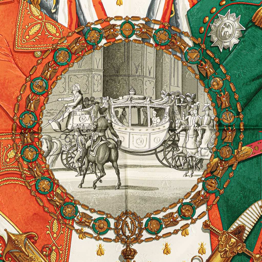 Hermès Napoleon Silk Scarf - 2