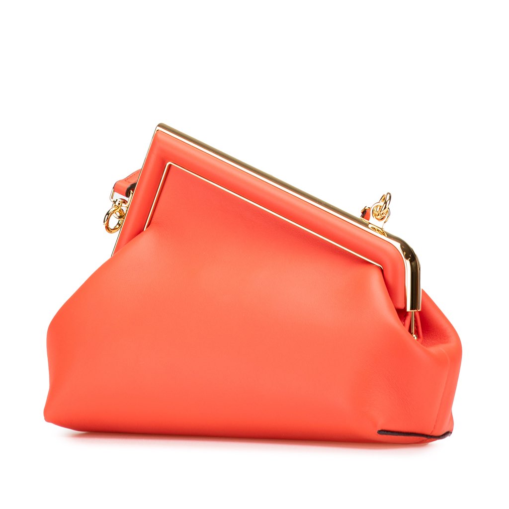 Fendi Small Nappa Fendi First Crossbody - Back view