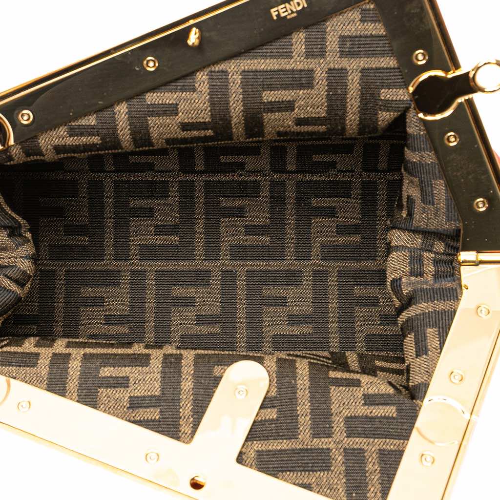 Fendi Small Nappa Fendi First Crossbody - 4