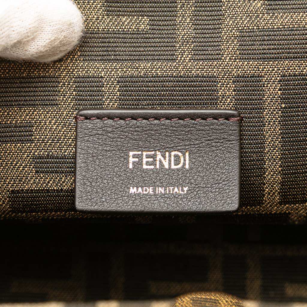 Fendi Small Nappa Fendi First Crossbody - Side view