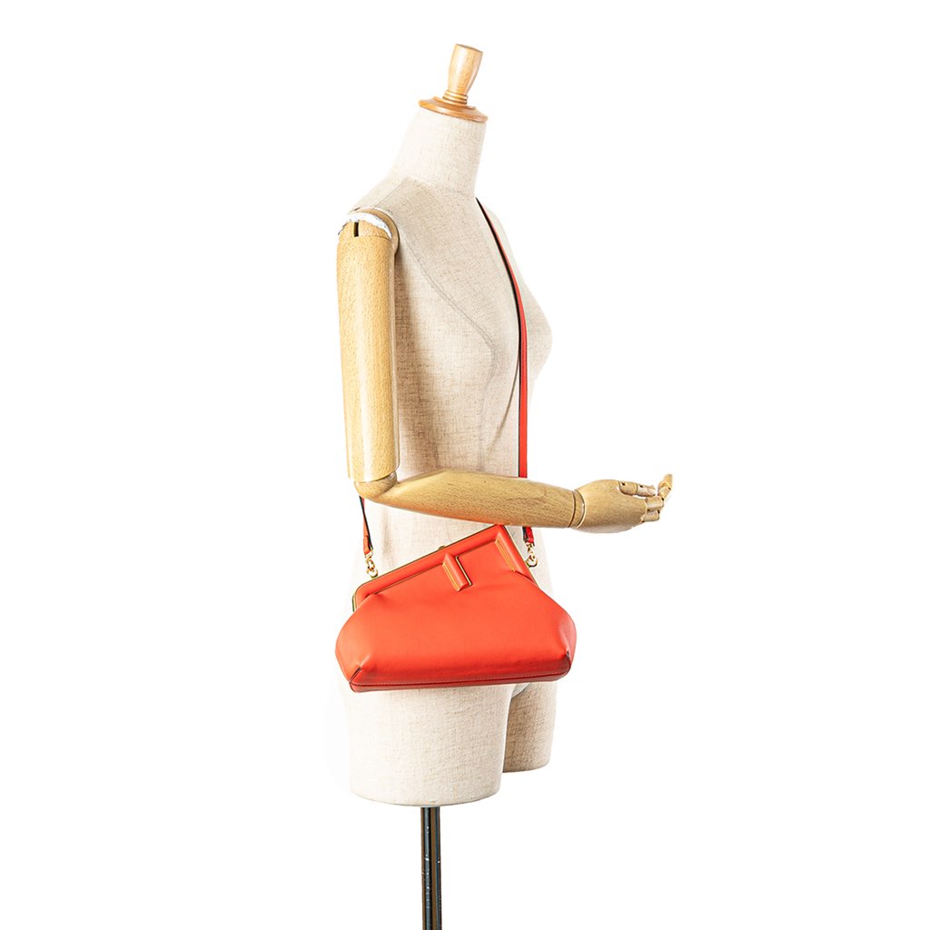 Fendi Small Nappa Fendi First Crossbody - Image 12