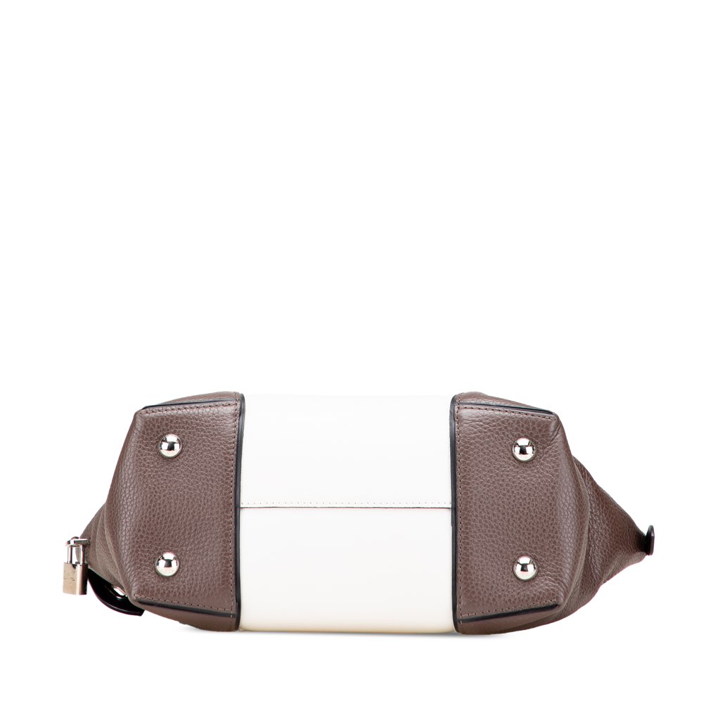 Louis Vuitton Bicolor Taurillon Cuir Soft Lockit PM - Image 6