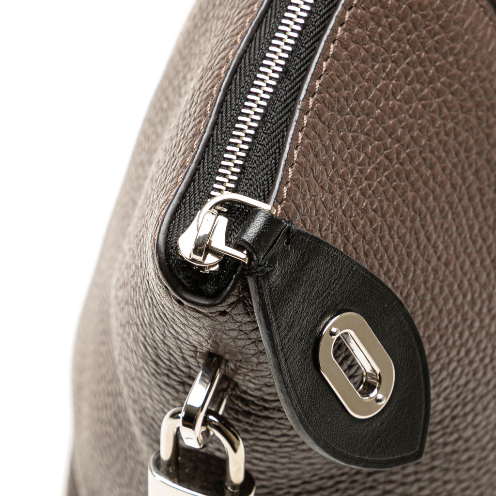 Louis Vuitton Bicolor Taurillon Cuir Soft Lockit PM - Image 11