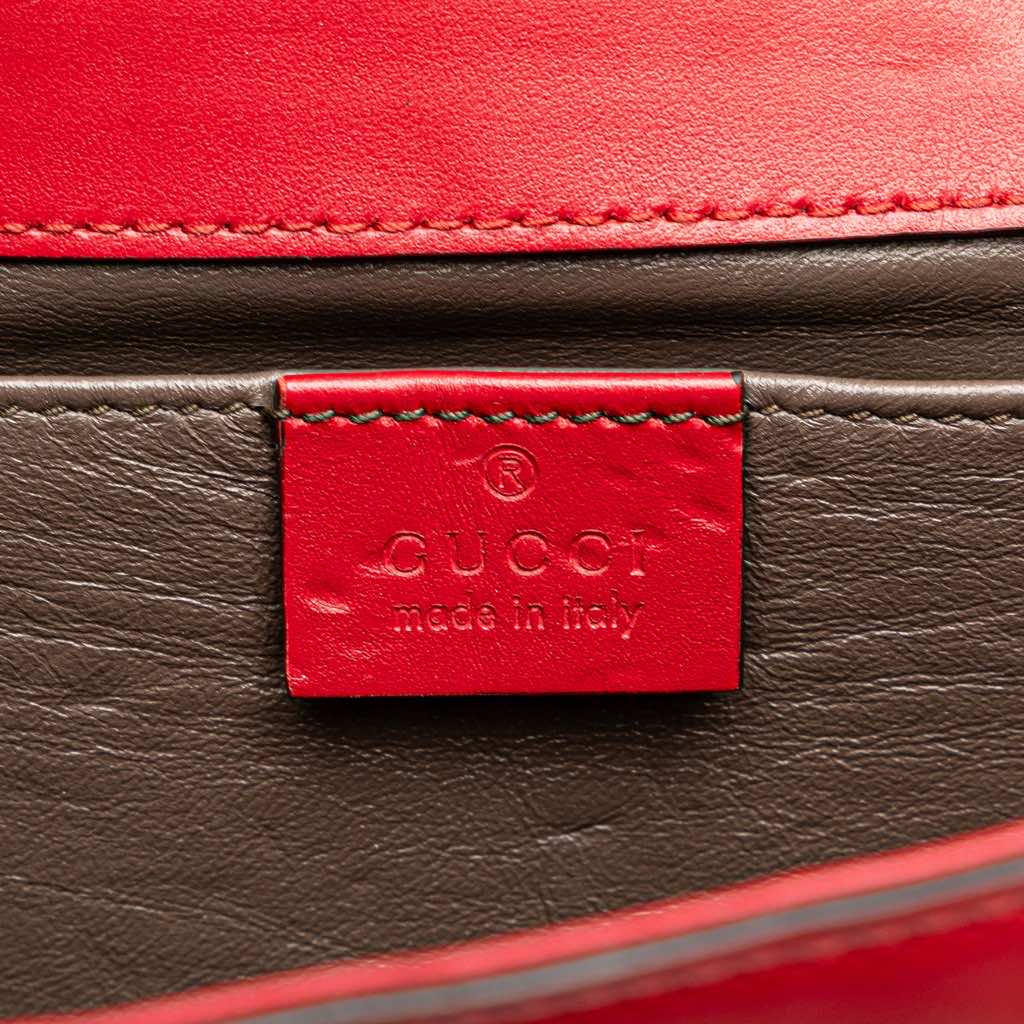 Gucci Small Leather Zumi Satchel - 5