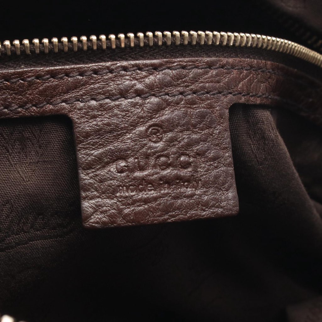 Gucci Medium GG Canvas Charm Dome Satchel - 5