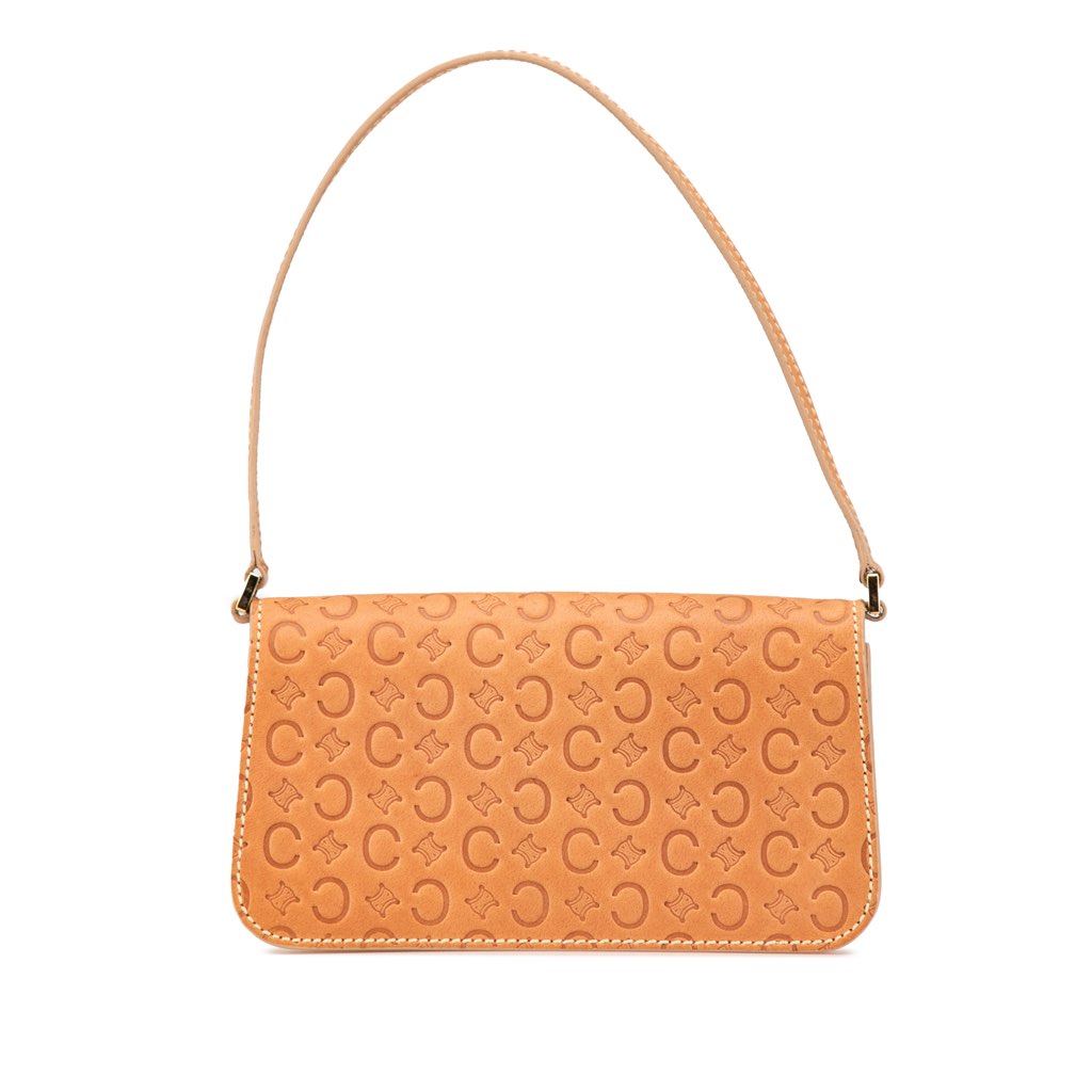 Celine C Macadam Leather Pochette