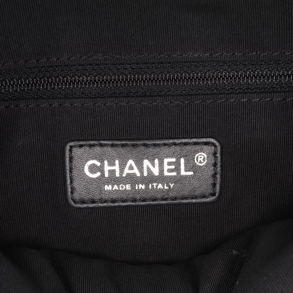 Chanel Small Bicolor Quilted Calfskin Ballerine Camera Bag - Side view