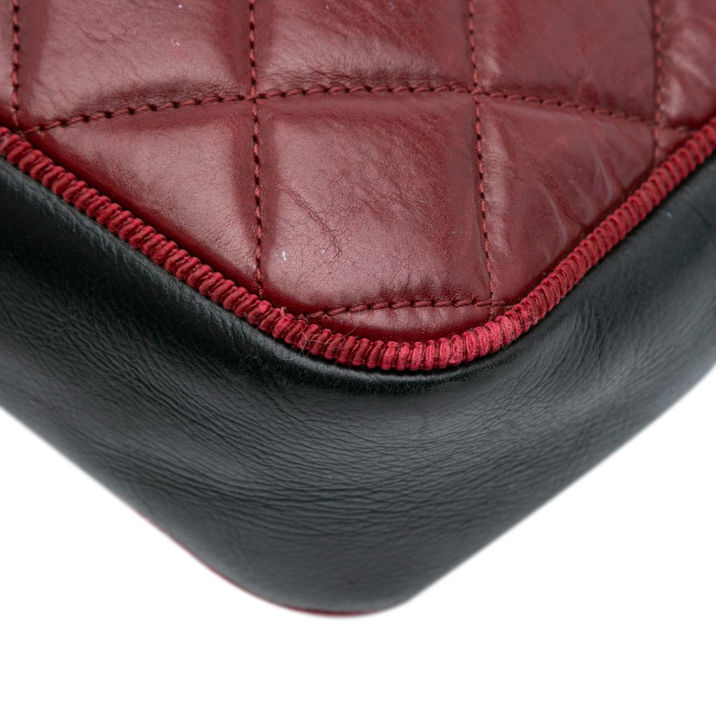 Chanel Small Bicolor Quilted Calfskin Ballerine Camera Bag - Detail 2