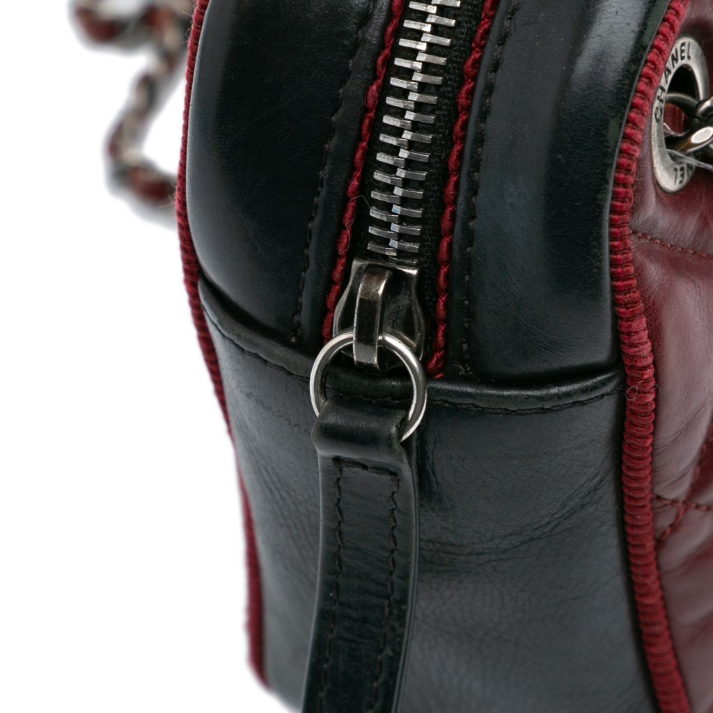 Chanel Small Bicolor Quilted Calfskin Ballerine Camera Bag - Image 11