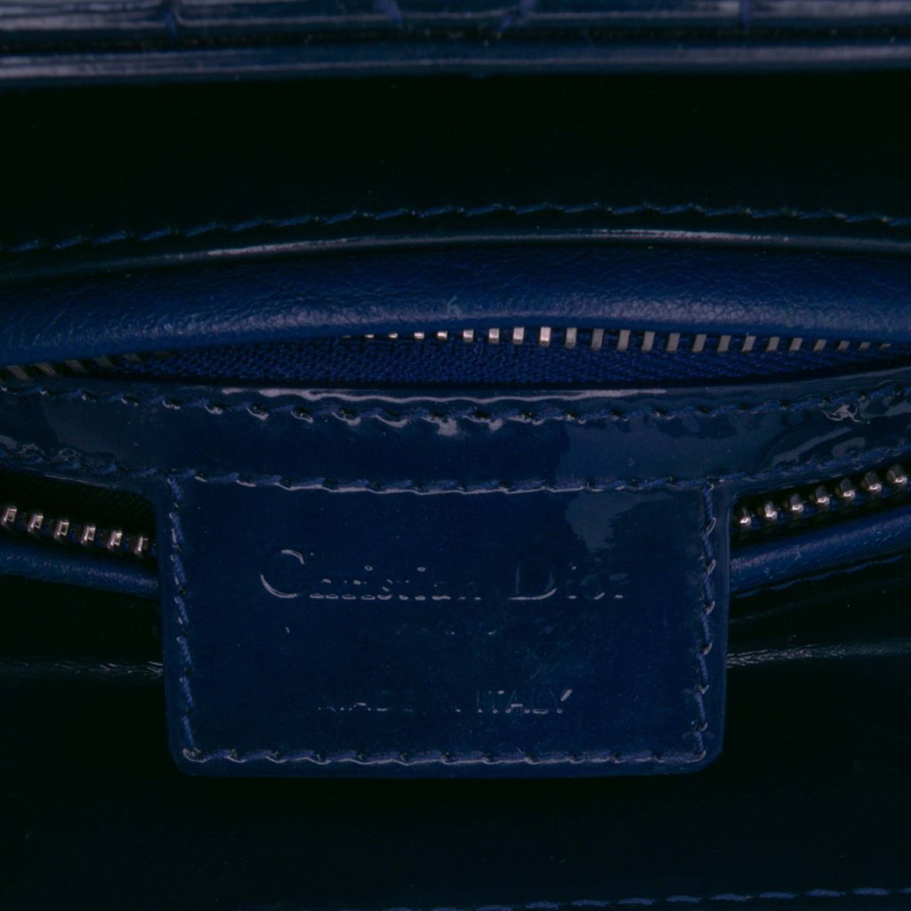 Dior Medium Patent Cannage Lady Dior - 5