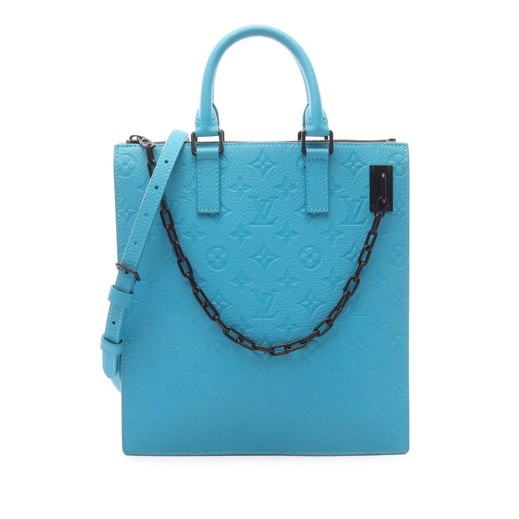 Louis Vuitton Monogram Taurillon Sac Plat