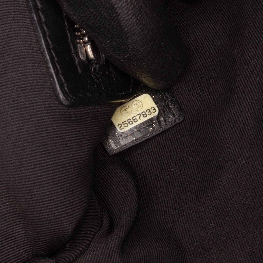 Chanel Coated Canvas Camellia Logo Wristlet Clutch - 5