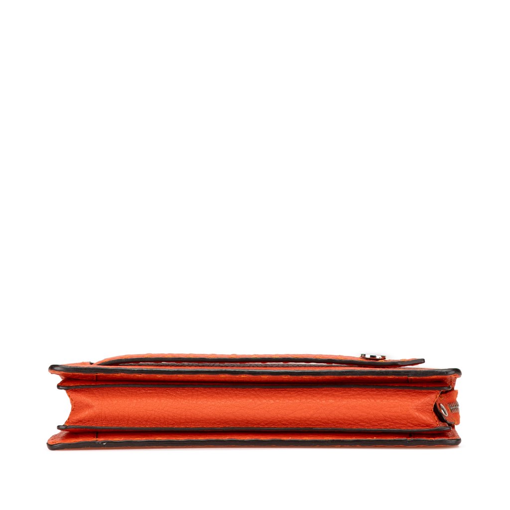 Fendi Leather Selleria Clutch - 3
