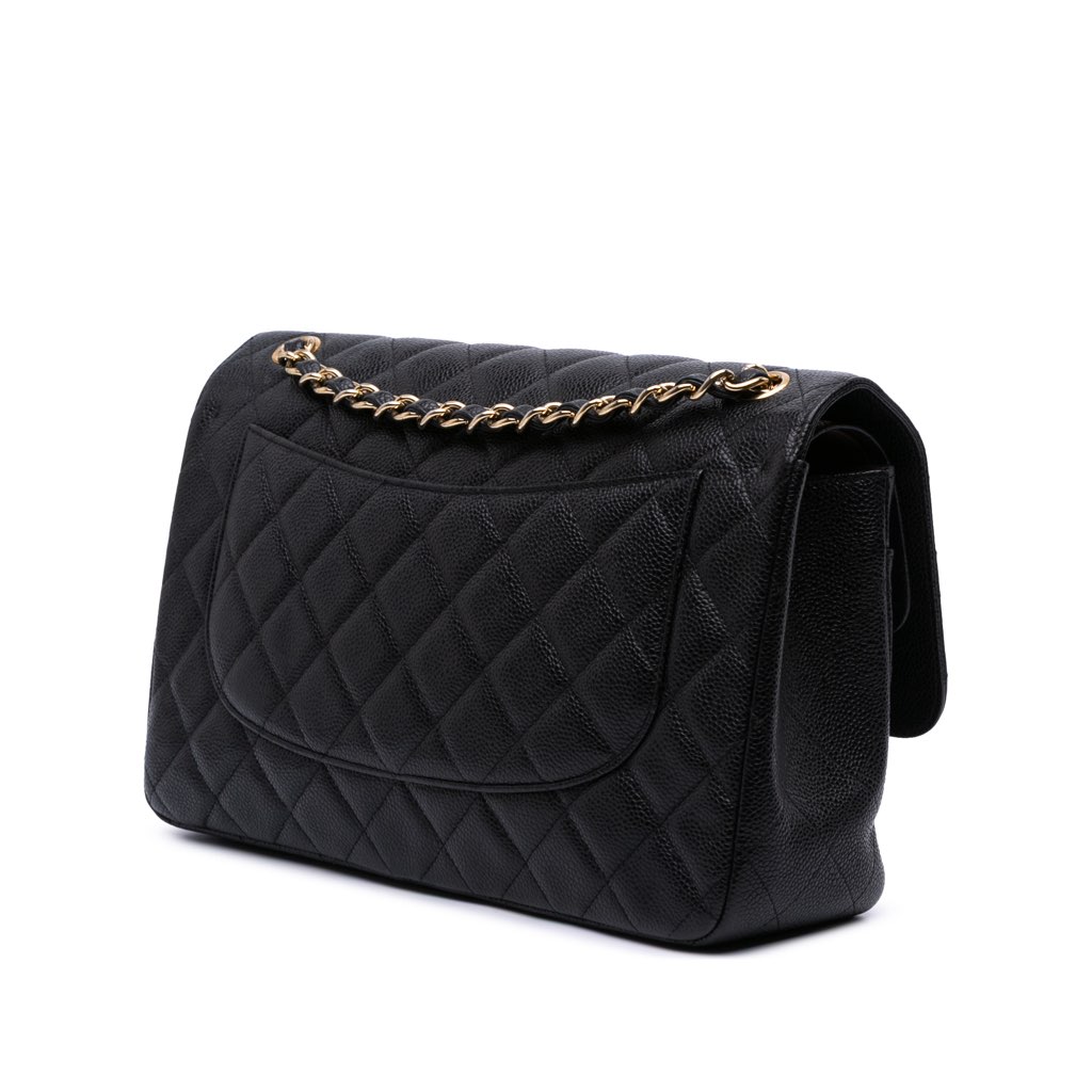 Chanel Jumbo Classic Caviar Double Flap - 2