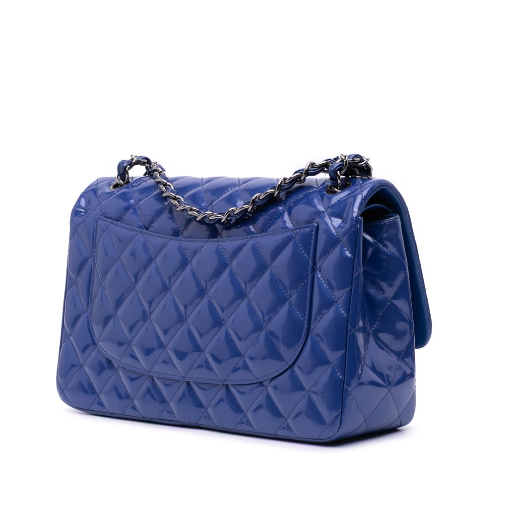 Chanel Jumbo Classic Patent Double Flap - 2