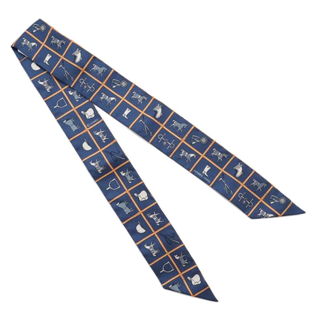 Hermès Couvertures Et Tenues De Jour Twilly Silk Scarf