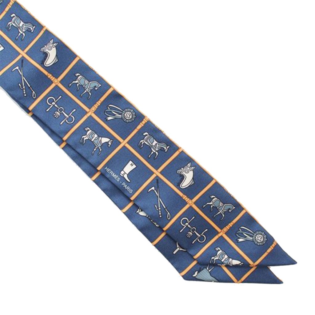 Hermès Couvertures Et Tenues De Jour Twilly Silk Scarf - 4