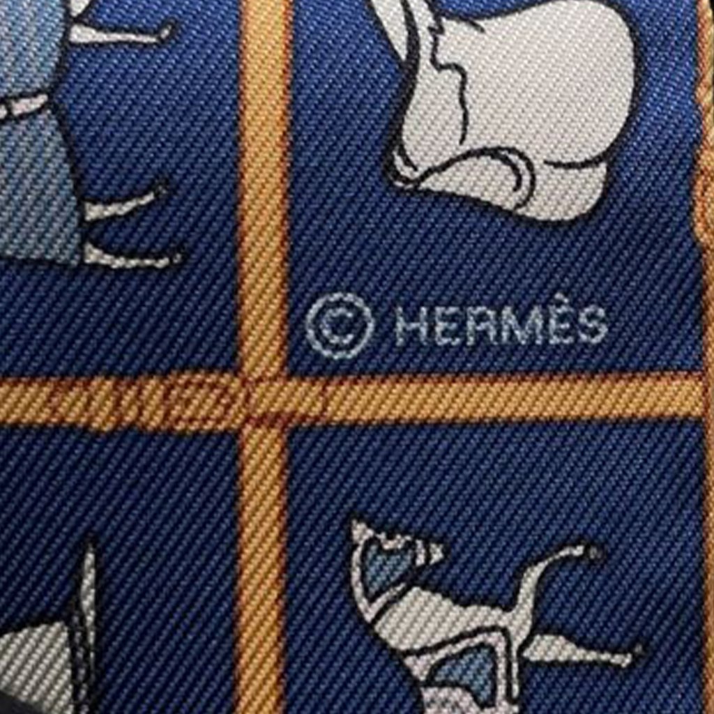Hermès Couvertures Et Tenues De Jour Twilly Silk Scarf - 5