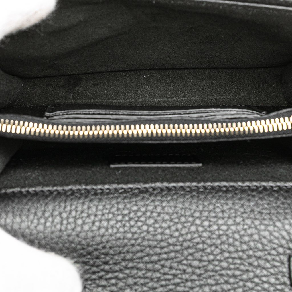 Valentino Pebbled Calfskin Rockstud Chain Wallet - 4